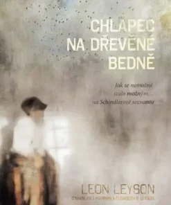 Chlapec na dřevěné bedně