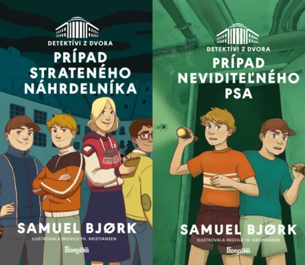 Detektívi z dvora: Prípad strateného náhrdelníka a Prípad neviditeľného psa
