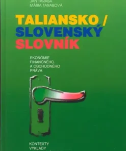 Taliansko-slovenský slovník ekonómie, finančného a obchodného práva