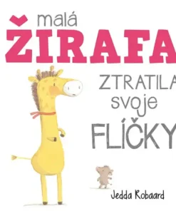Malá žirafa ztratila svoje flíčky