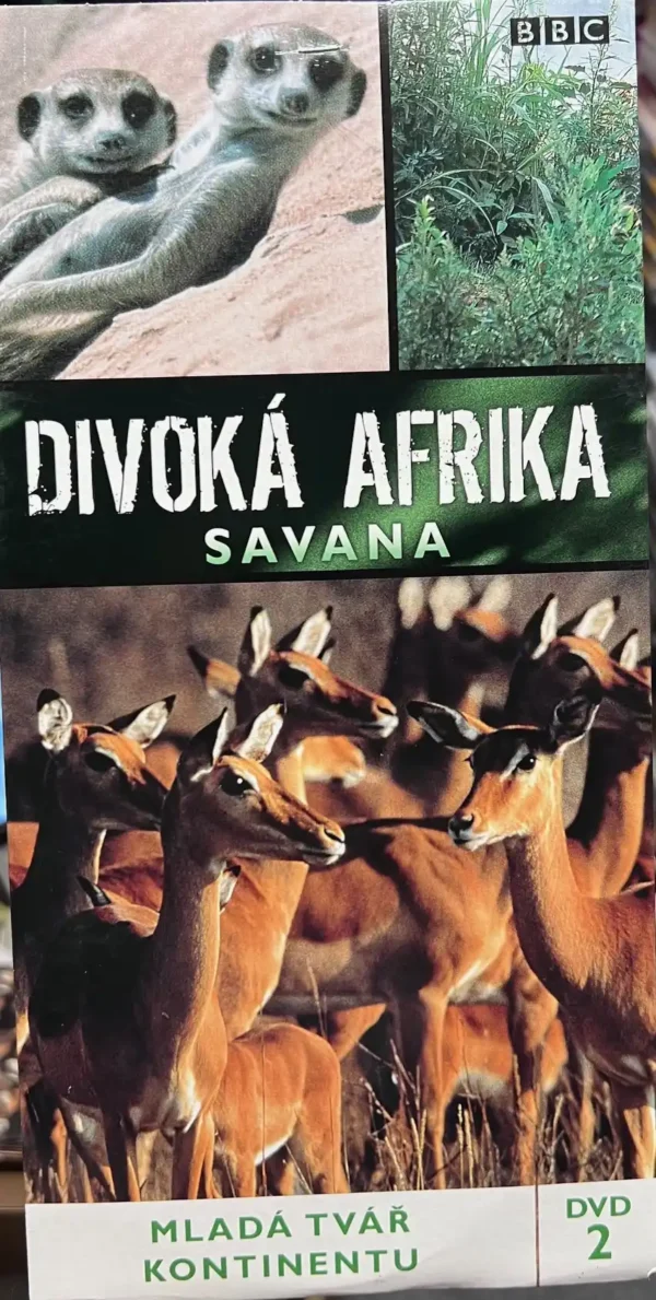 Divoká Afrika - Savana a Hory (2x DVD)