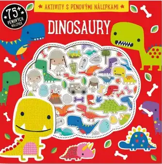Dinosaury – aktivity s penovými nálepkami