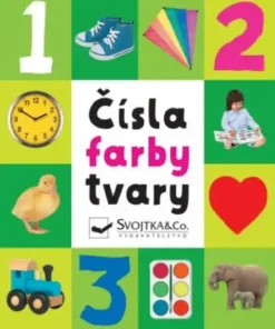 Čísla farby tvary