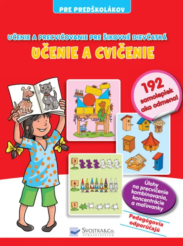Učenie a precvičovanie pre šikovné dievčatká