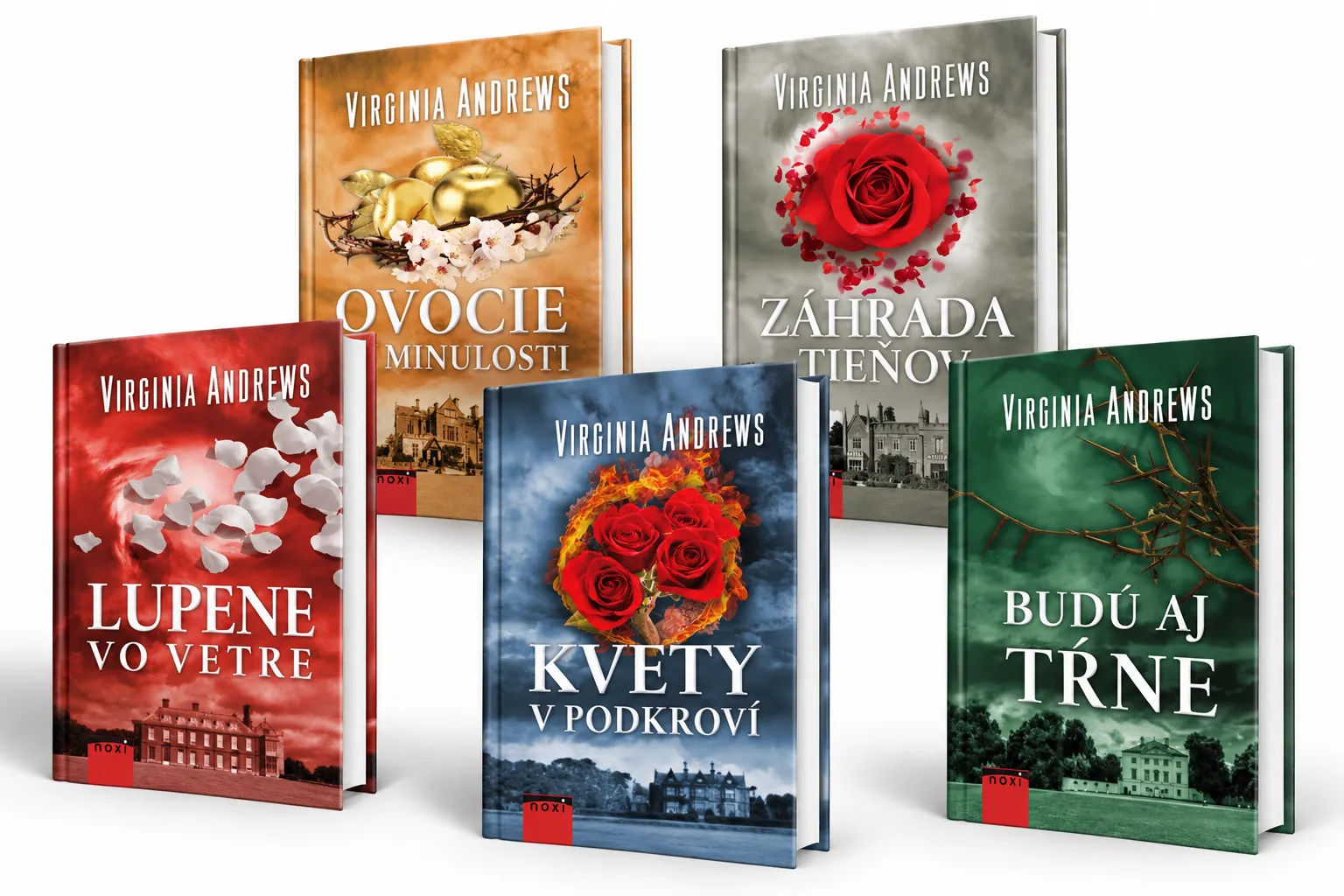 Kvety v podkroví – zvýhodnený komplet 5 kníh (Virginia Andrews)