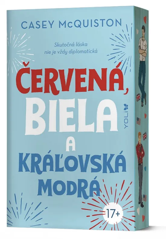 Červená, biela a kráľovská modrá
