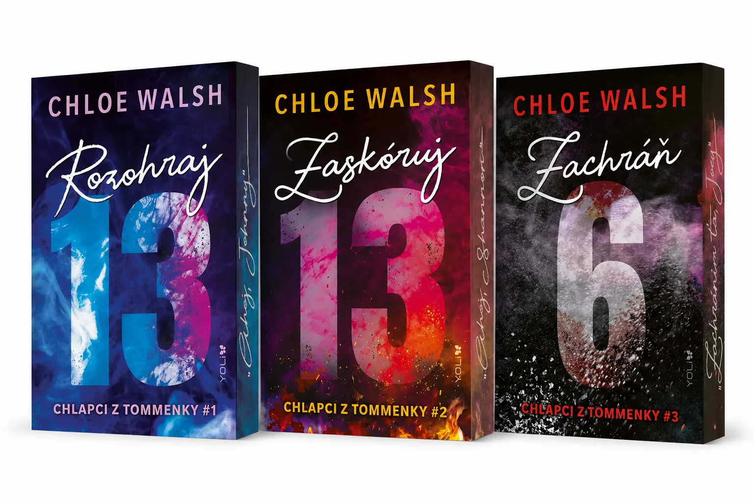 Chlapci z Tommenky – zvýhodnený komplet 3 kníh (Chloe Walsh)